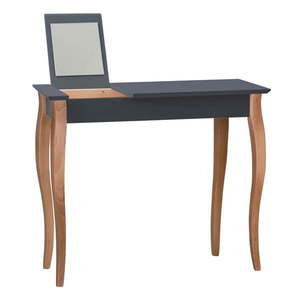 Grafitovosivý toaletný stolík so zrkadlom Ragaba Dressing Table, dĺžka 105 cm vyobraziť