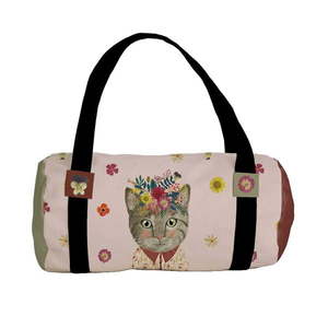 Cestovná taška Floral Cat – Really Nice Things vyobraziť