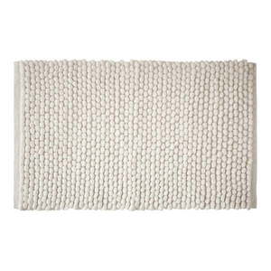 Biela kúpeľňová predložka 50x80 cm Aspen Bobble – Bianca vyobraziť
