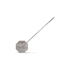 Sivá LED stolová lampa (výška 38 cm) Octagon One – Gingko vyobraziť