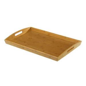 Drevený podnos z bambusu Casa Selección, 58 × 38 cm vyobraziť