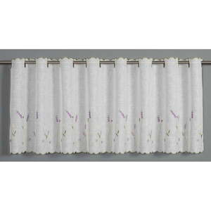 Biela záclona 135x45 cm Lavender – Sehlbach vyobraziť