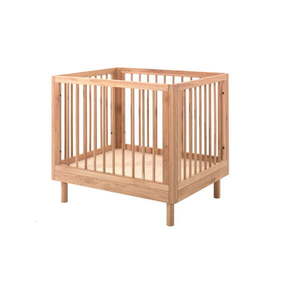 Detská ohrádka z dubového dreva v prírodnej farbe 95x75 cm Forrest – Vipack vyobraziť