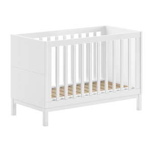 Biela postieľka z borovicového dreva 60x120 cm Eva – Vipack vyobraziť