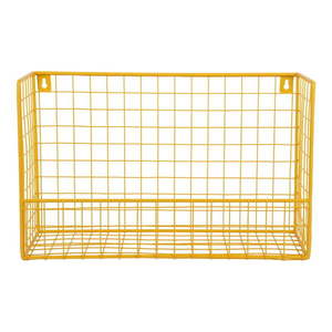 Žltá oceľová polica 40 cm Reja – PT LIVING vyobraziť