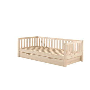 Detská posteľ z borovicového dreva s roštom v prírodnej farbe 90x200 cm Fritz – Vipack vyobraziť