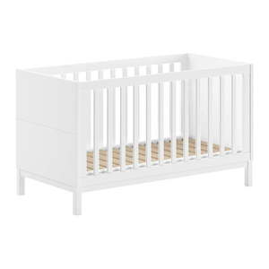 Biela postieľka z borovicového dreva 70x140 cm Eva – Vipack vyobraziť