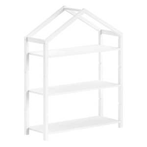 Biela detská knižnica z borovicového dreva 111x141x40 cm Dallas – Vipack vyobraziť