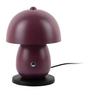 LED stolová lampa ružovofialová s kovovým tienidlom (výška 18 cm) Mono LED – Leitmotiv vyobraziť