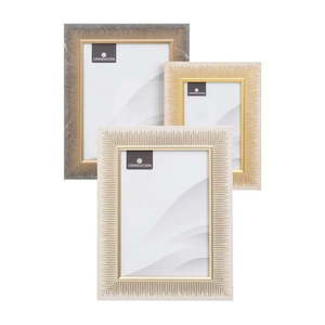 Plastové stojacie/na stenu rámčeky v hnedo-prírodnej farbe v súprave 3 ks 19x24 cm – Casa Selección vyobraziť