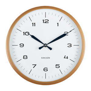 Nástenné hodiny ø 30 cm Modern Factory – Karlsson vyobraziť