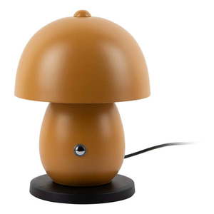Okrovožltá LED stolová lampa s kovovým tienidlom (výška 18 cm) Mono LED – Leitmotiv vyobraziť