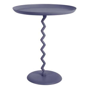 Kovový okrúhly odkladací stolík ø 44 cm Zig Zag – Leitmotiv vyobraziť