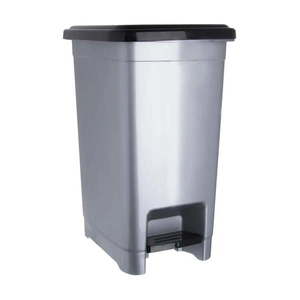 Pedálový plastový odpadkový kôš 15 l Slim - Orion vyobraziť