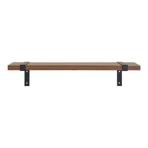 Polica v dekore jaseňa v prírodnej farbe 50 cm Luxor – House Nordic vyobraziť