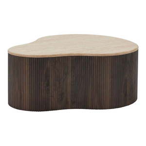 Tmavohnedý konferenčný stolík 75x84 cm Cadiz – House Nordic vyobraziť