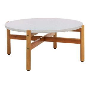 Okrúhly záhradný odkladací stolík s terrazzo doskou ø 84, 5 cm Terracina – House Nordic vyobraziť