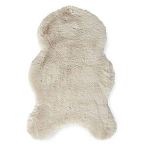 Krémovobiela syntetická kožušina 60x90 cm Super Teddy – Think Rugs vyobraziť