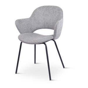 Svetlosivé jedálenské stoličky v súprave 2 ks Rowley – Unique Furniture vyobraziť