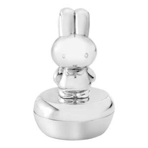 Kovová škatuľka na prvý zúbok ø 4x6 cm Miffy – Zilverstad vyobraziť