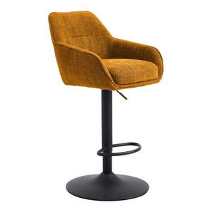 Oranžové barové stoličky v súprave 2 ks (výška sedadla 69 cm) Avola – Unique Furniture vyobraziť