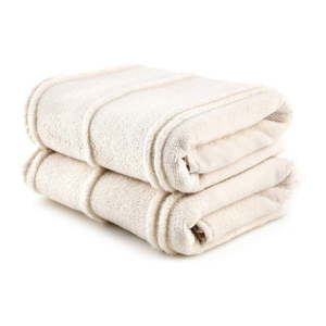 Krémové froté uteráky v súprave 2 ks 50x90 cm Arden – Foutastic vyobraziť