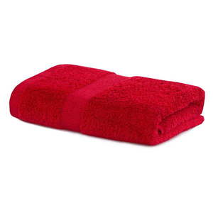 Červený uterák DecoKing Marina, 50 × 100 cm vyobraziť