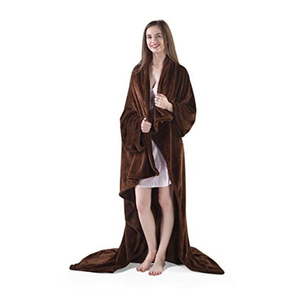 Hnedá televízna deka z mikrovlákna DecoKing Henry, 150 × 180 cm vyobraziť