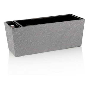 Samozavlažovací kvetináč z recyklovaného plastu 49, 5 cm Supreme Stone – Flower Lover vyobraziť