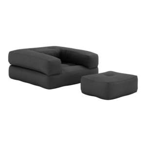 Variabilné kreslo Karup Design Cube Dark Grey vyobraziť