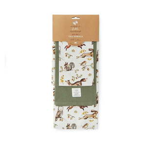 Bavlnené utierky v súprave 3 ks 45x65 cm Forest Fable – Cooksmart ® vyobraziť