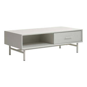 Svetlosivý konferenčný stolík 60x120 cm Palma – Unique Furniture vyobraziť