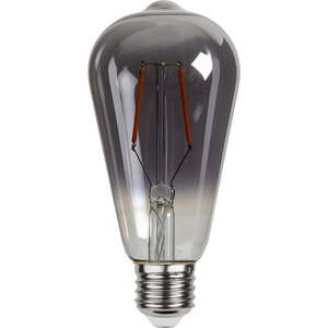 Teplá LED/filamentová žiarovka E27, 2 W Plain Smoke – Star Trading vyobraziť