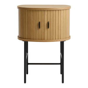 Nočný stolík v prírodnej farbe Nola – Unique Furniture vyobraziť
