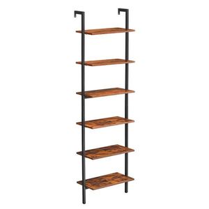 Boxxx REGÁL, hnedá, čierna, 60/204, 8/30 cm vyobraziť
