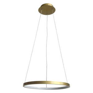 LED závesné svietidlo v zlatej farbe ø 40 cm Lune - Candellux Lighting vyobraziť