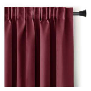 Vínový zatemňovací termo záves 140x270 cm Pleat – Restilo vyobraziť