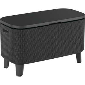 Plastový záhradný stolík so zásobníkom na ľad 83.5x40 cm Bevy – Keter vyobraziť