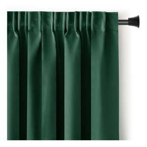 Tmavozelený zatemňovací termo záves 140x245 cm Pleat – Restilo vyobraziť