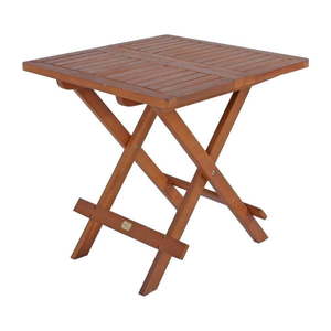 Záhradný odkladací stolík z masívu akácie 50x50 cm Cleveland – Garden Pleasure vyobraziť