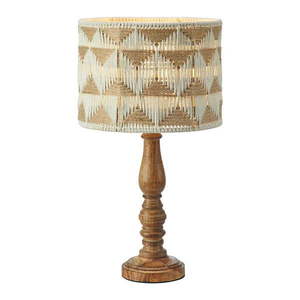Stolová lampa s tienidlom z textilu a juty v hnedo-prírodnej farbe (výška 45 cm) Ano – Markslöjd vyobraziť
