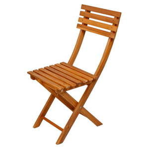 Drevená záhradná stolička v prírodnej farbe Alameda – Garden Pleasure vyobraziť