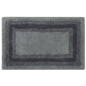 Súprava kúpeľňových koberčekov 50x80cm + 55x45cm sivá vyobraziť