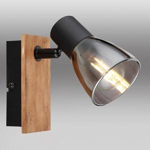 Nástenná lampa 54307-1W drevo K vyobraziť