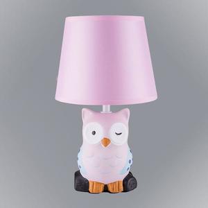 Nočná lampa sova ružová VO2166 LB1 vyobraziť