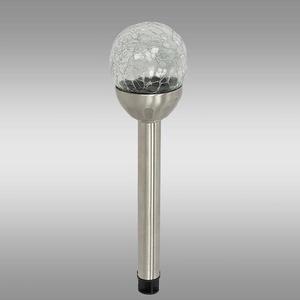Solárna lampa INOX 8CM CRACK EKO0609 vyobraziť