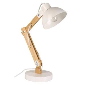 Stolová lampa UNLE 66392 biela/drevo LB1 vyobraziť