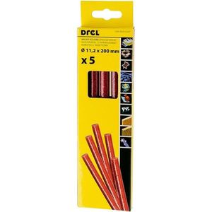 Lepiace tyčinky 5 ks 11, 2x200 mm, červená CON-GKS-61207 vyobraziť