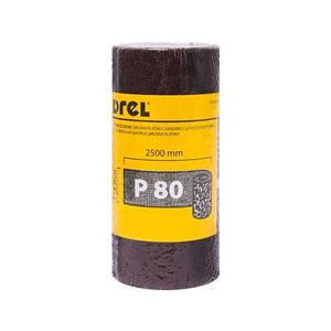 DREL Brúsny papier na kotúči 115mm x 2, 5m P80 CON-MRY-1108 vyobraziť