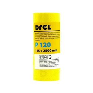 DREL Brúsny papier na kotúči 115mm x 2, 5m P150 CON-MRY-1115 vyobraziť